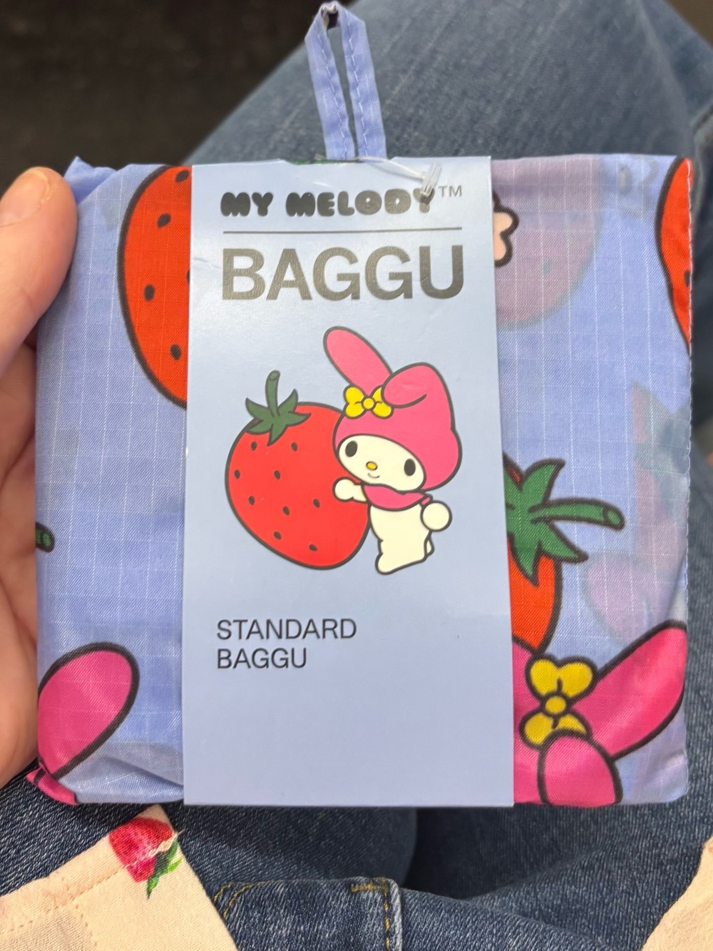 My Melody Print Standard Baggu - Picture 2 of 3